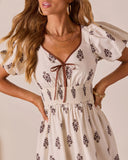 Creslen Fit And Flare Midi Dress