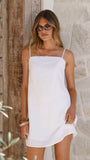 Nalu Mini Dress White