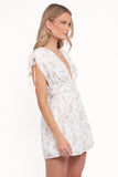 Wendi Ruffle Mini Dress Floral