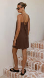 Nalu Mini Dress Brown