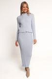 Payton Knitted Set Light Blue