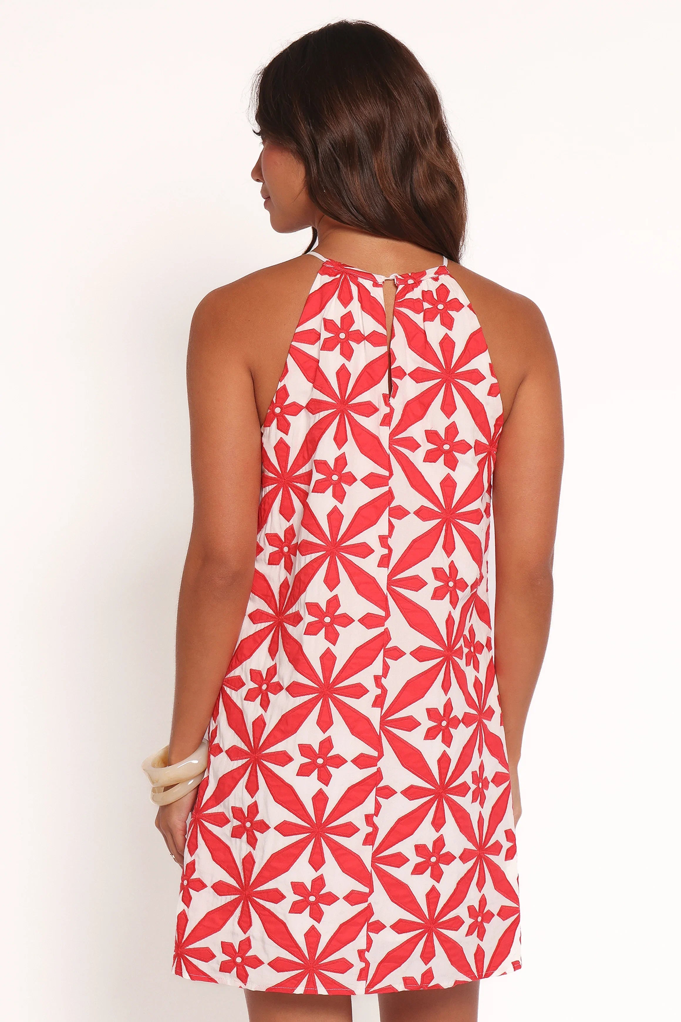 Kaelia Mini Dress Red