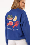 Buon Appetito Crewneck Sweatshirt Royal