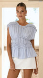 Amy Top Blue