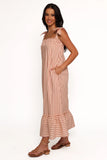 Irina Maxi Dress Pink Stripe