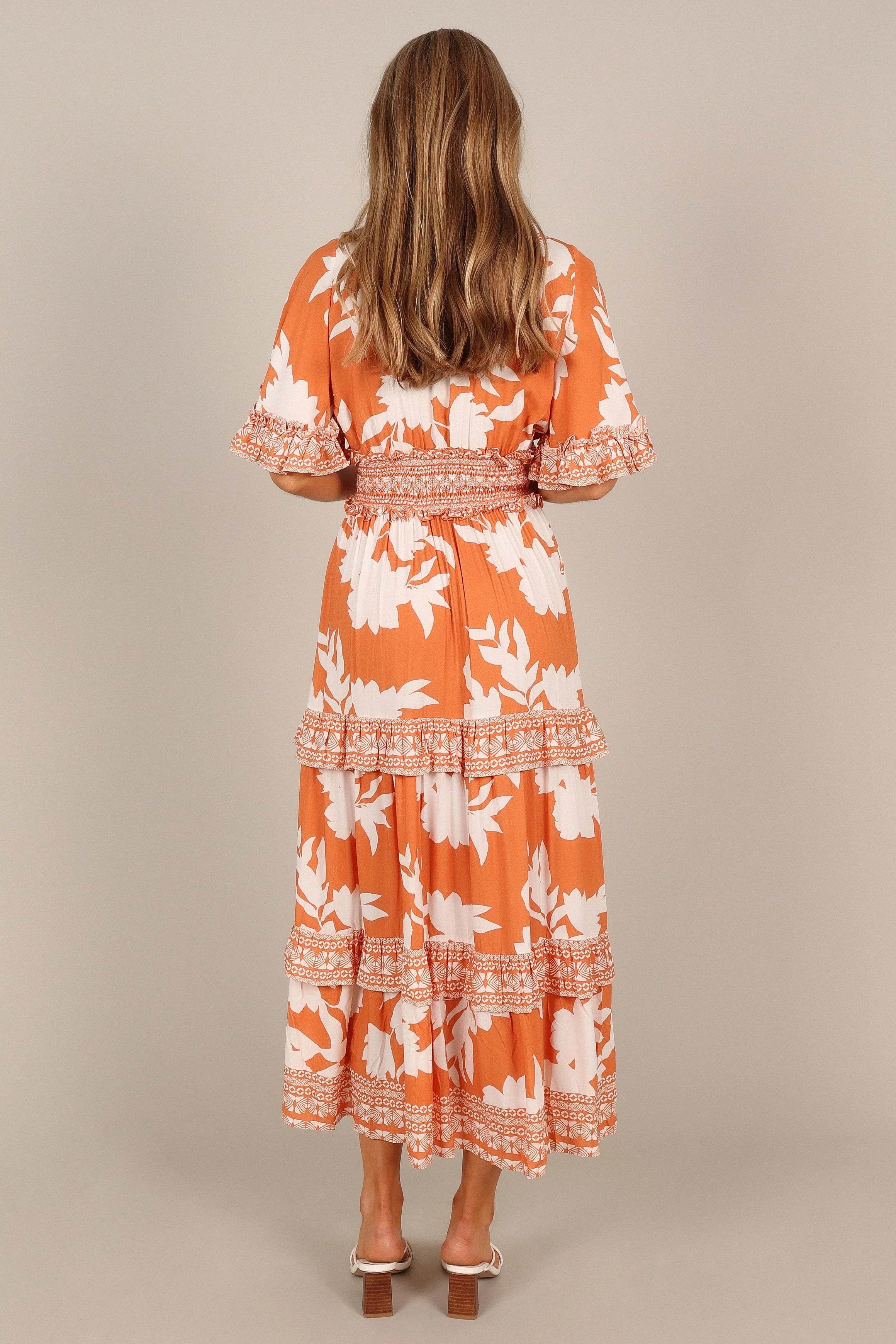Silvio Maxi Dress Orange