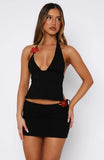 Summer Dreamin Mini Skirt Black