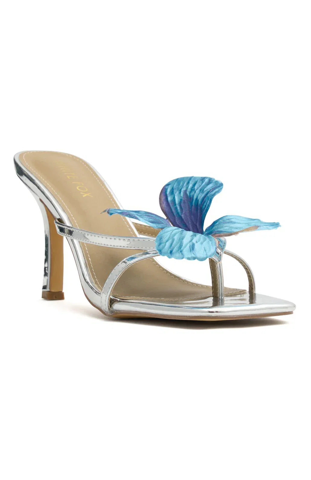 Ayan Mules Silver Blue