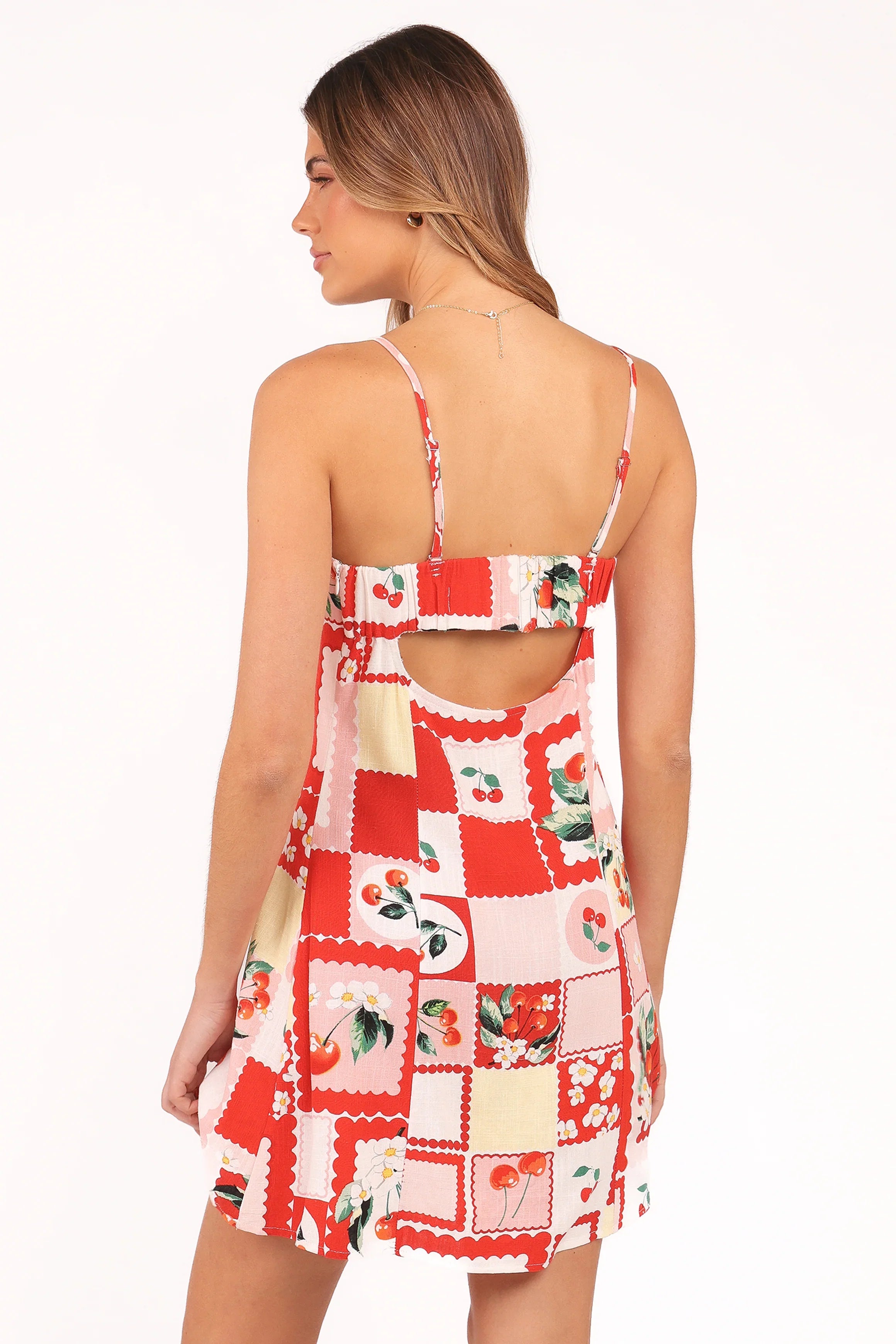 Loredana Mini Dress Cherry