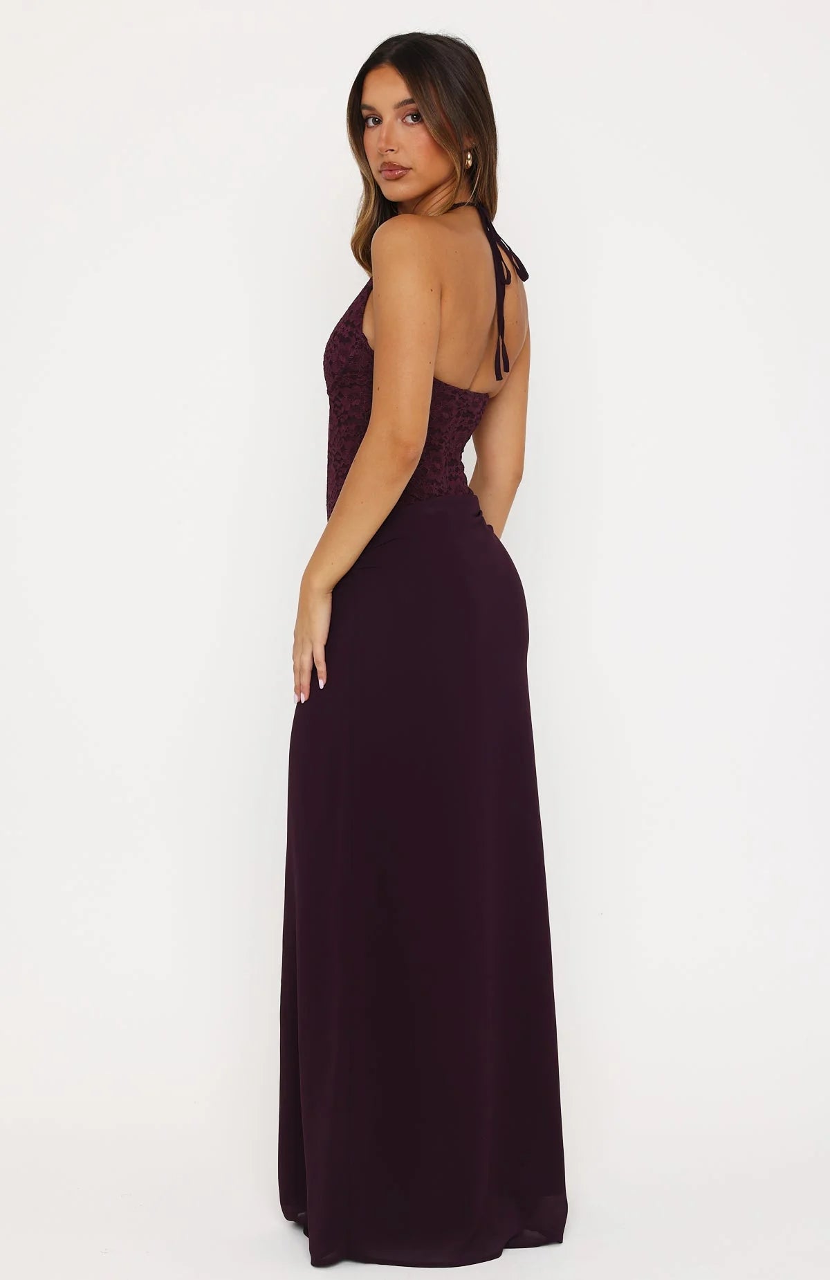 Purely Yours Maxi Dress Plum