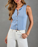 Fairway Atelier Knit Vest Top