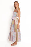 Petai Patchwork Maxi Skirt Botanic Multi