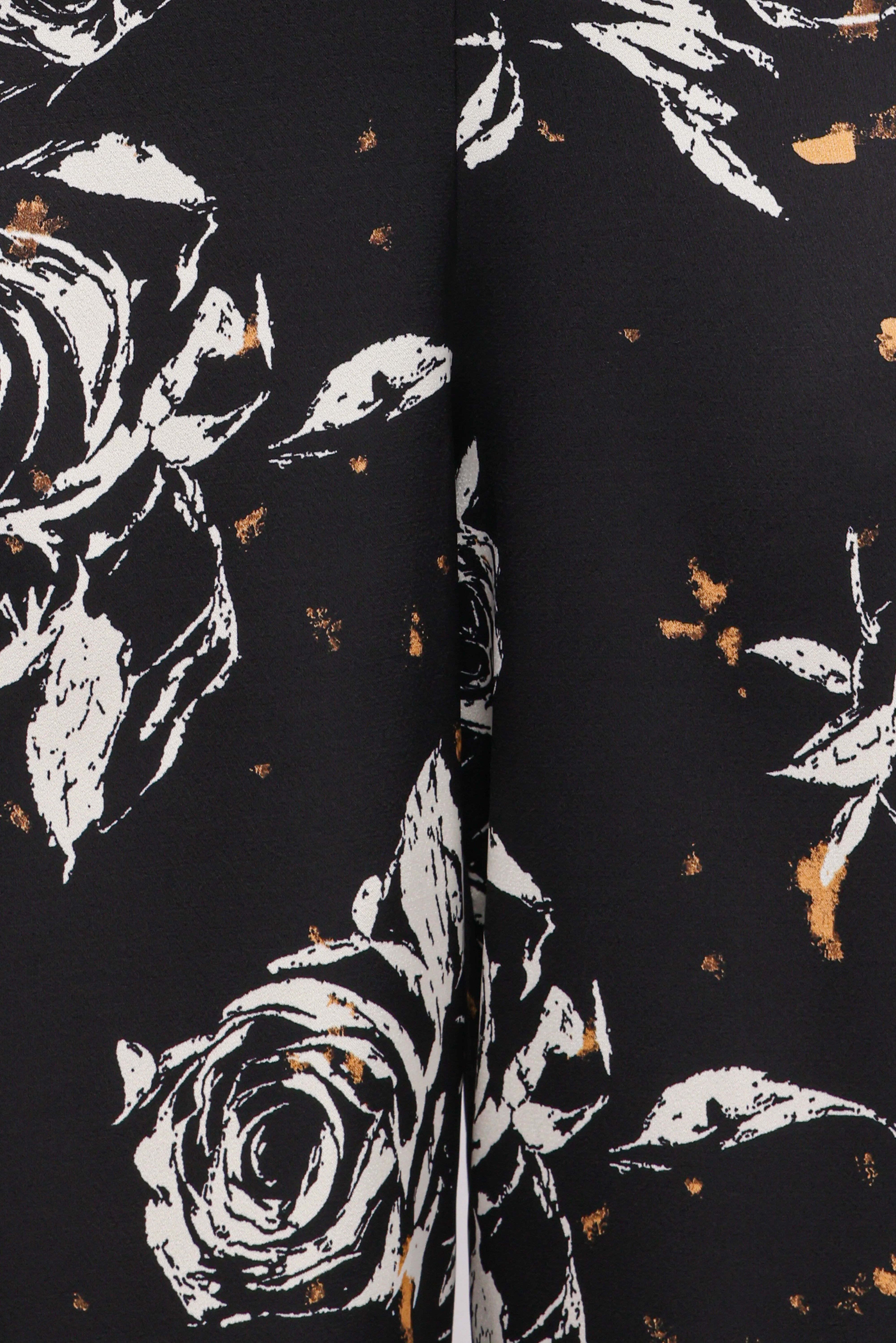 Raelynn Halter Jumpsuit Black Floral