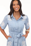 Connie Mini Dress Blue