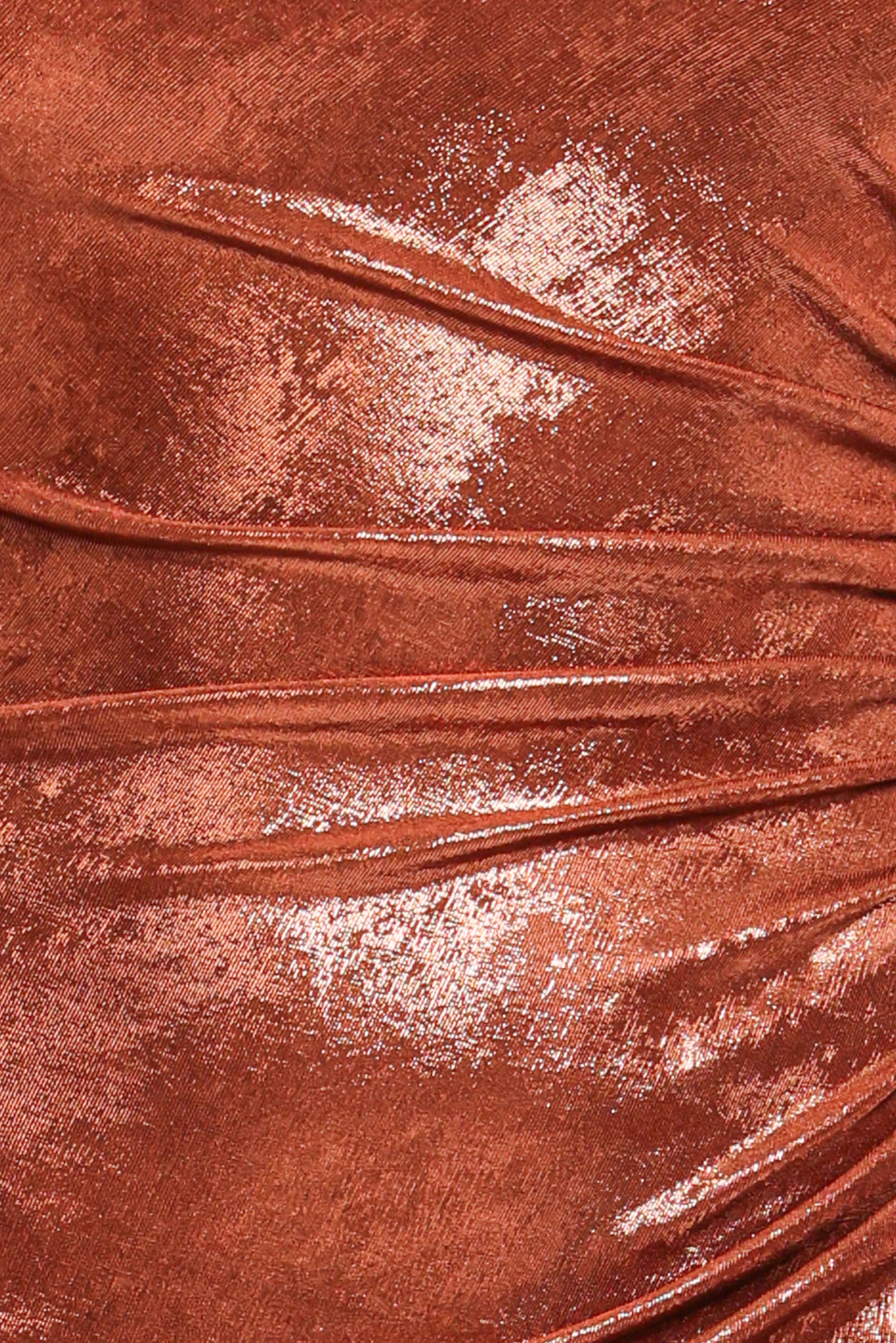Emerie Sleeveless Metallic Maxi Bronze