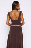 Tropic Drift Top Chocolate