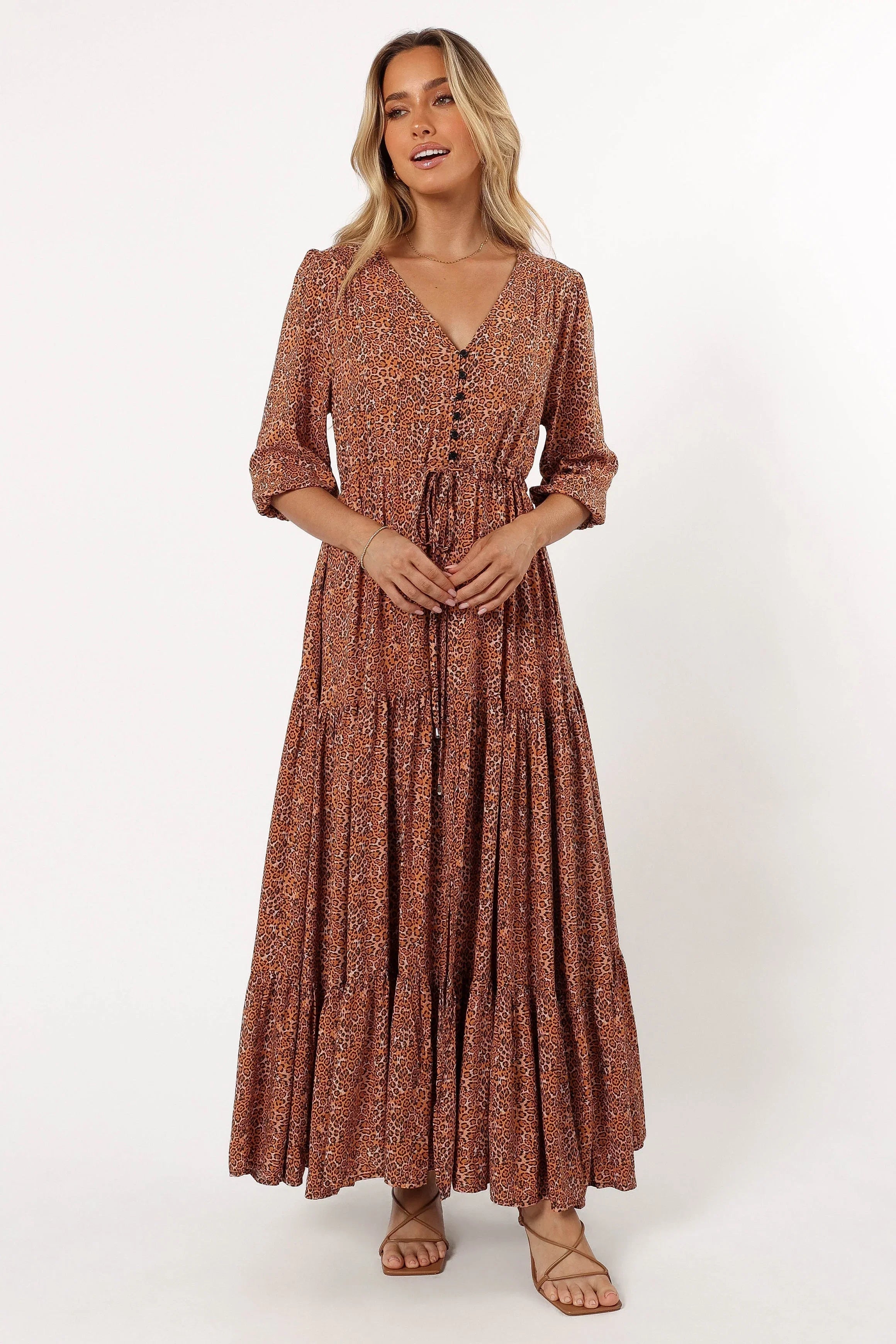 Kelda Dress Leopard Print