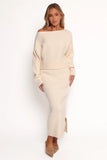 Duncan Knit Dress Cream