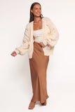 Doralee Rose Cardigan Cream