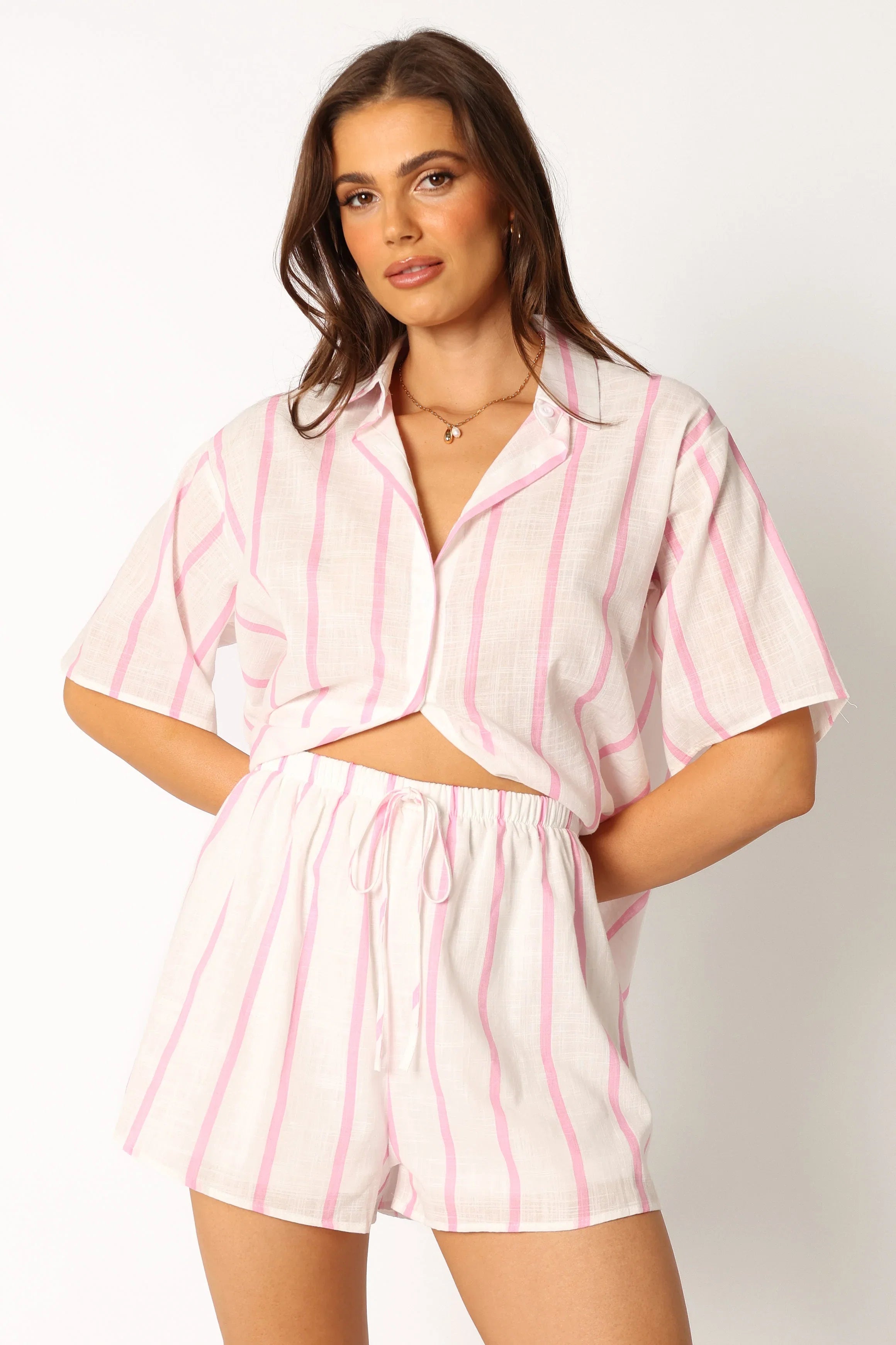 Costa Short Set White