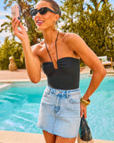 Play Date Denim Mini Skirt