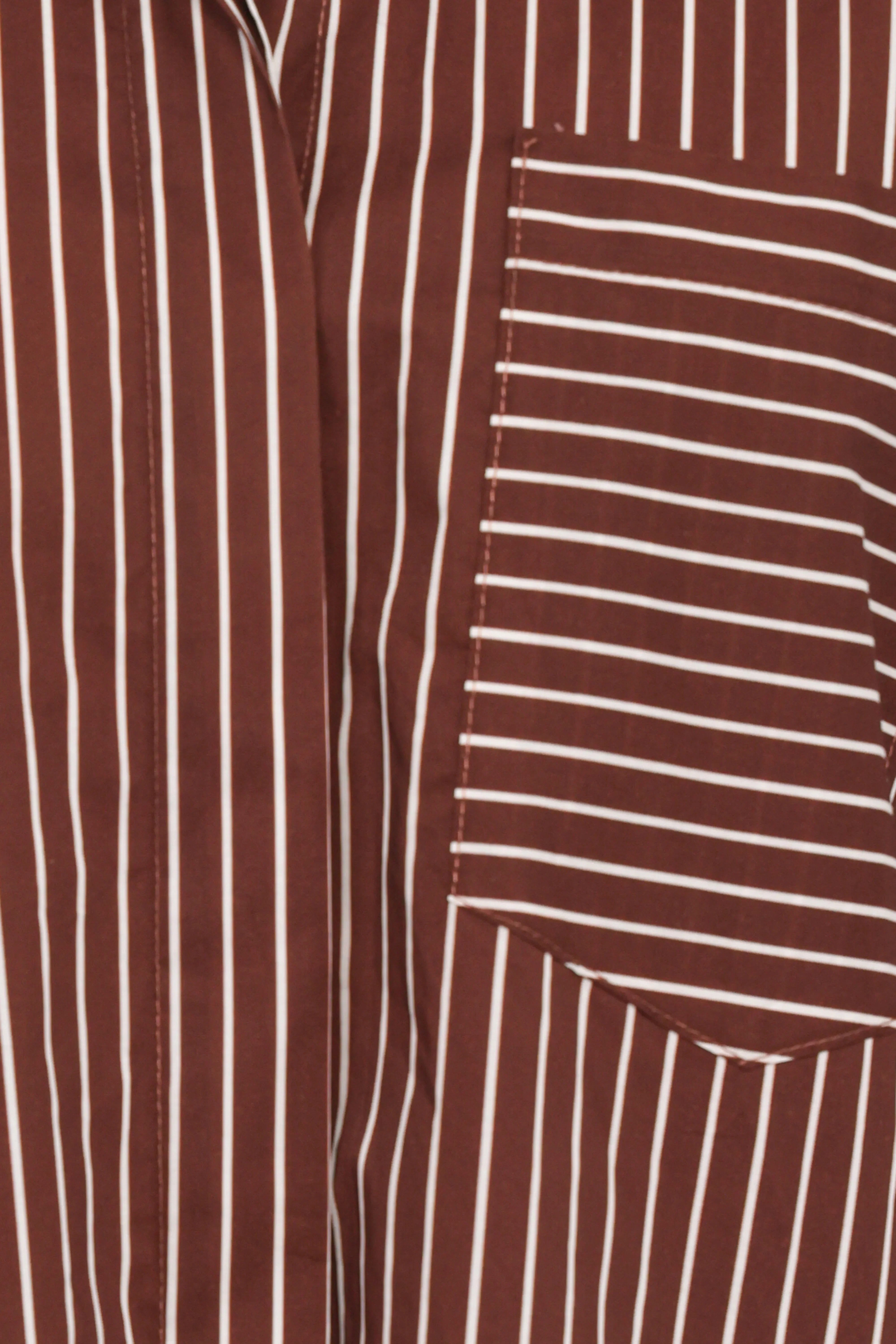 Darya Pants Chocolate Stripe