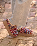 Emberlane Embroidered Platform Mules