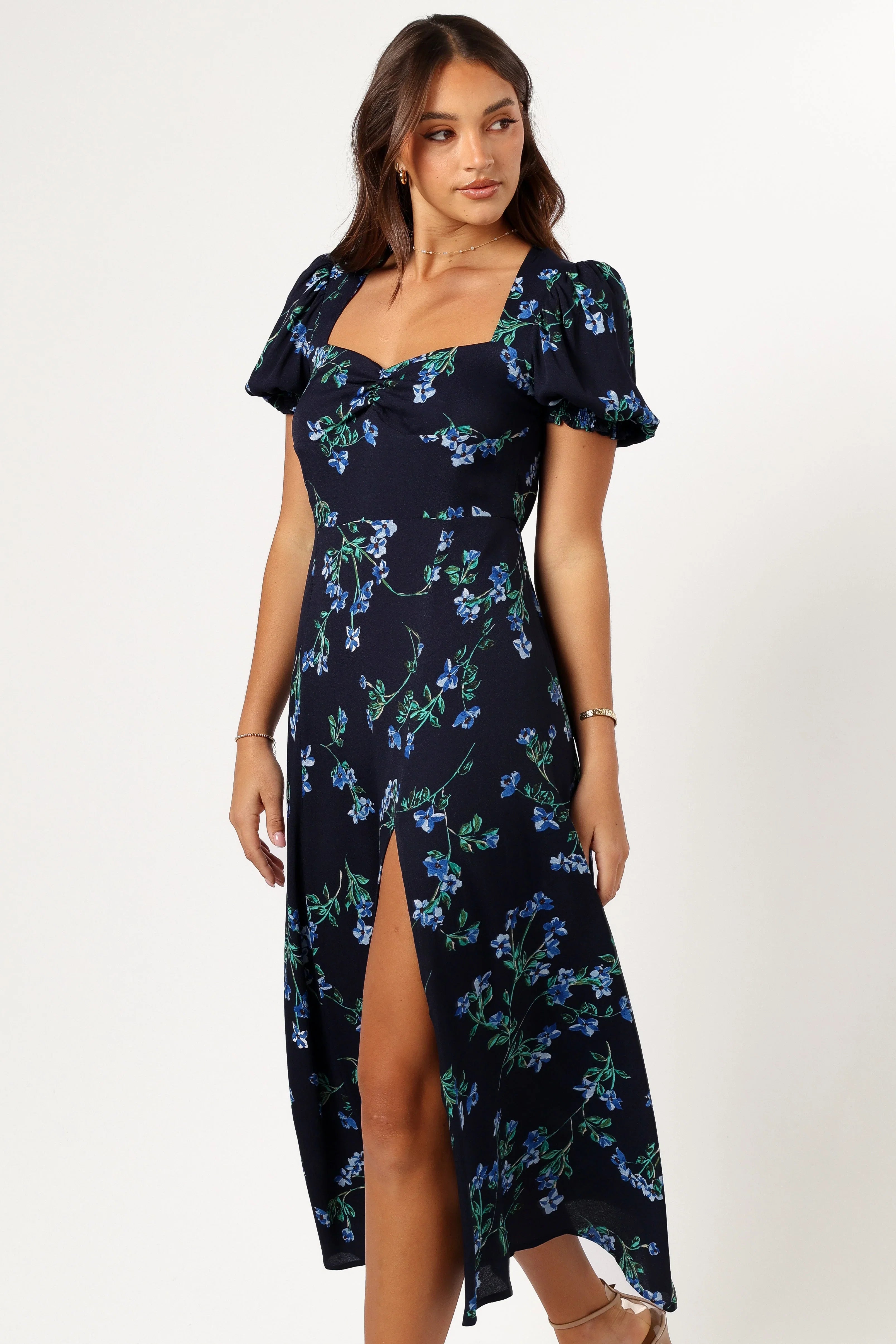 Hendrix Midi Dress Midnight Blues
