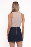 Narla Mini Skirt Dark Denim