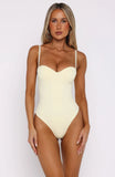 Stuck To You Bodysuit Lemon