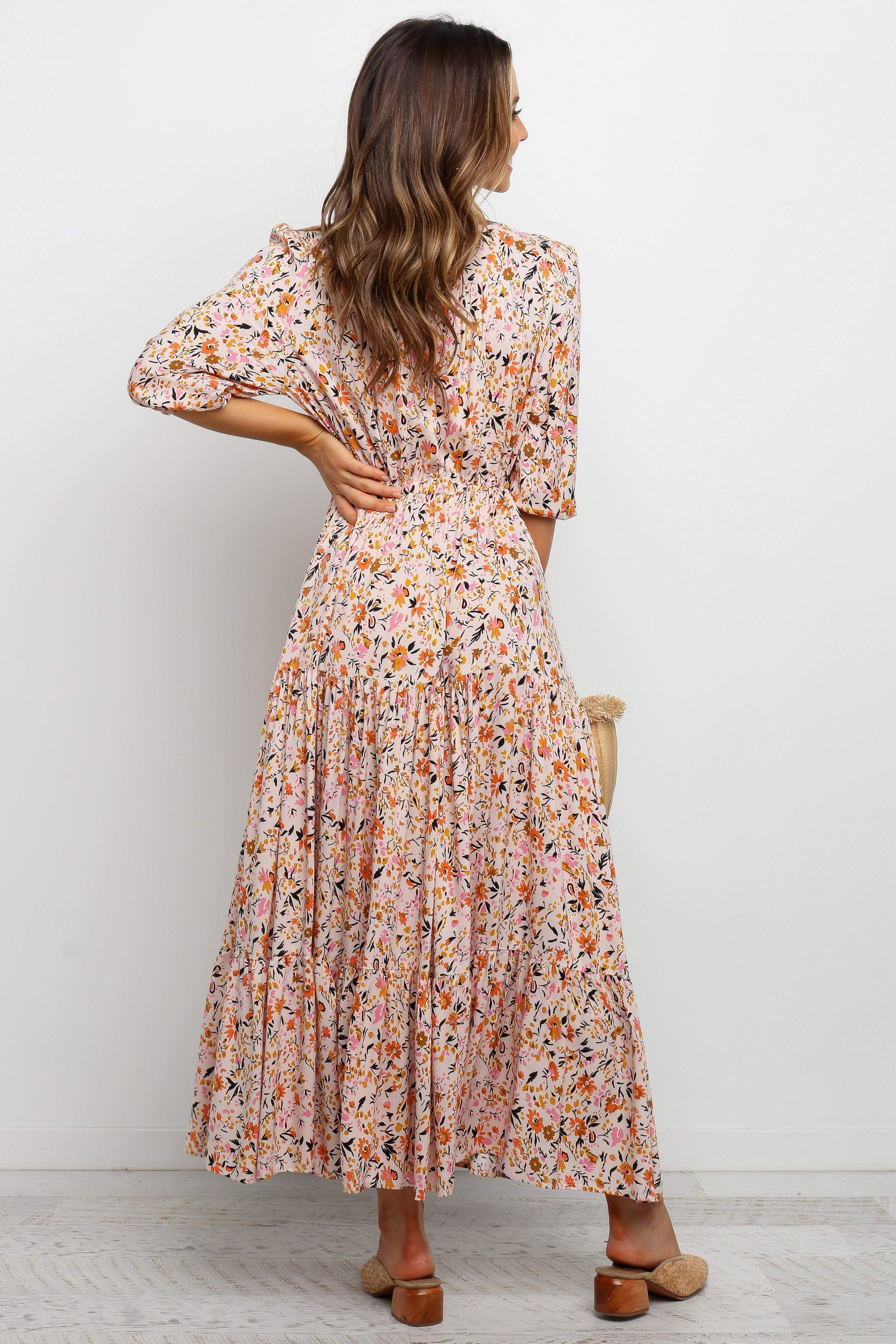 Kelda Dress Beige