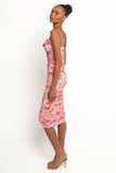 Tempest Midi Dress Pink Floral