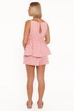 Rory Shorts Pink Gingham