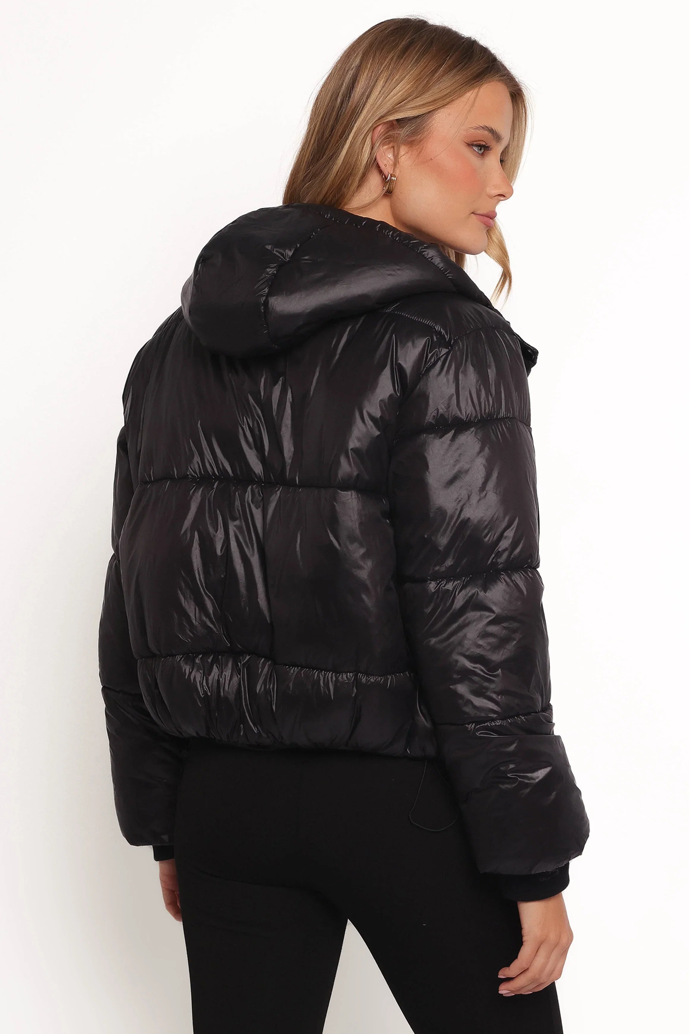 Archie Puffer Jacket Black
