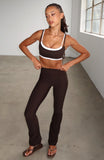 Movement Flare Leggings Dark Chocolate