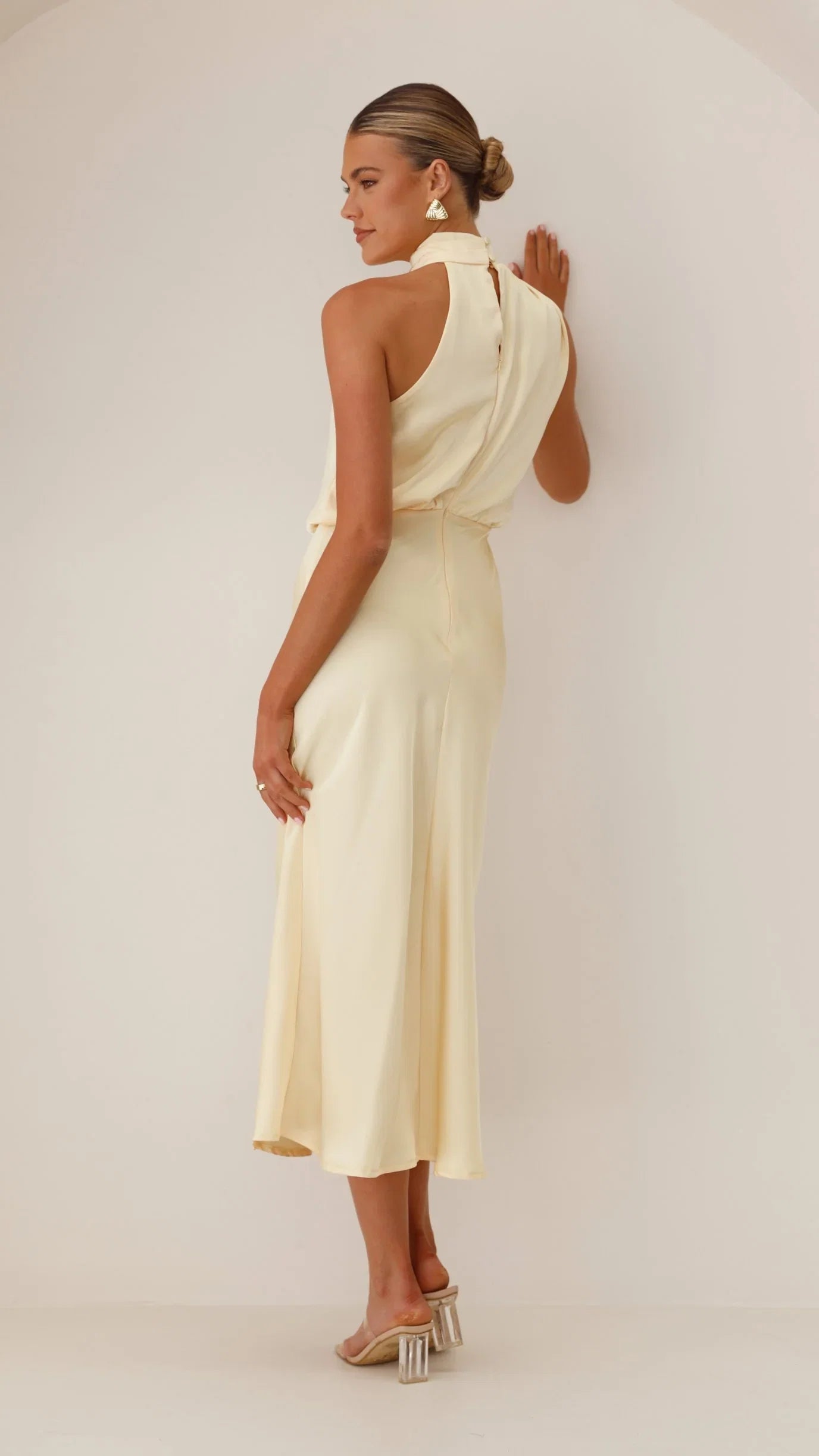 Esther Maxi Dress Lemon