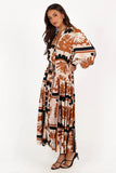 Jules Long Sleeve Dress Multi