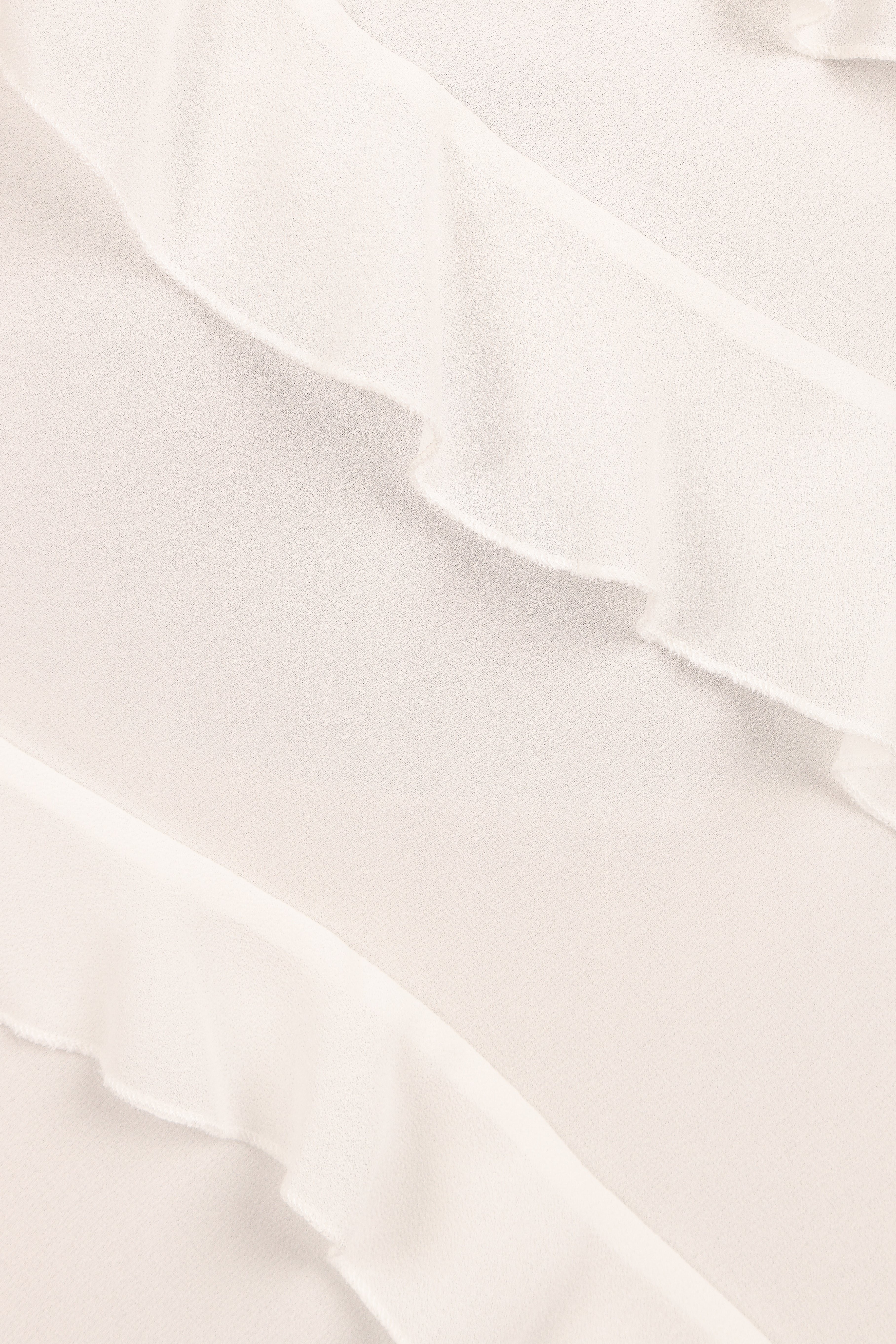 Ciao Ruffles Maxi Dress Cloud White