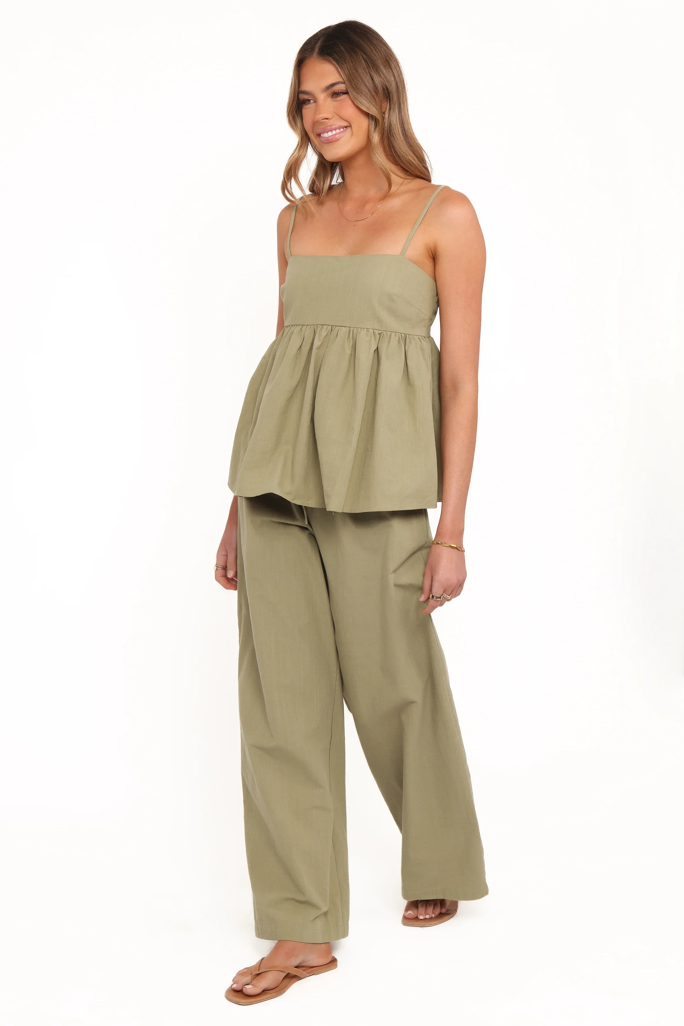 Jessica Pant Set Olive