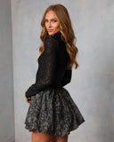 Sweet Rue Lace Top Mini Dress