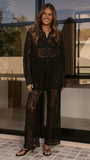 Jemima Pants Black Lace