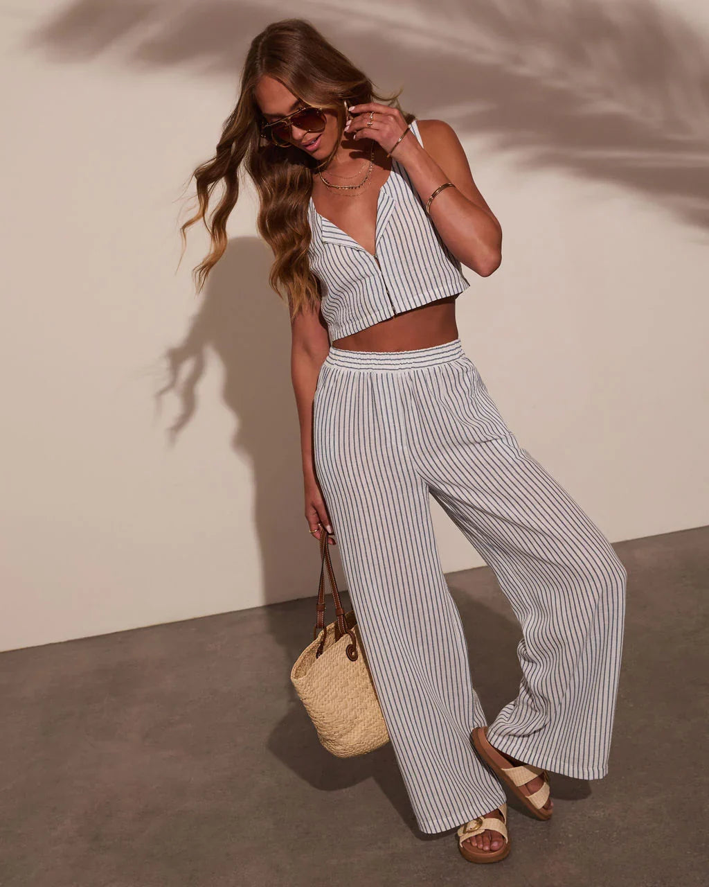 Perfect Streak Striped Crop Top