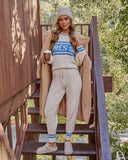 Apres Ski Edge Cable Knit Sweater