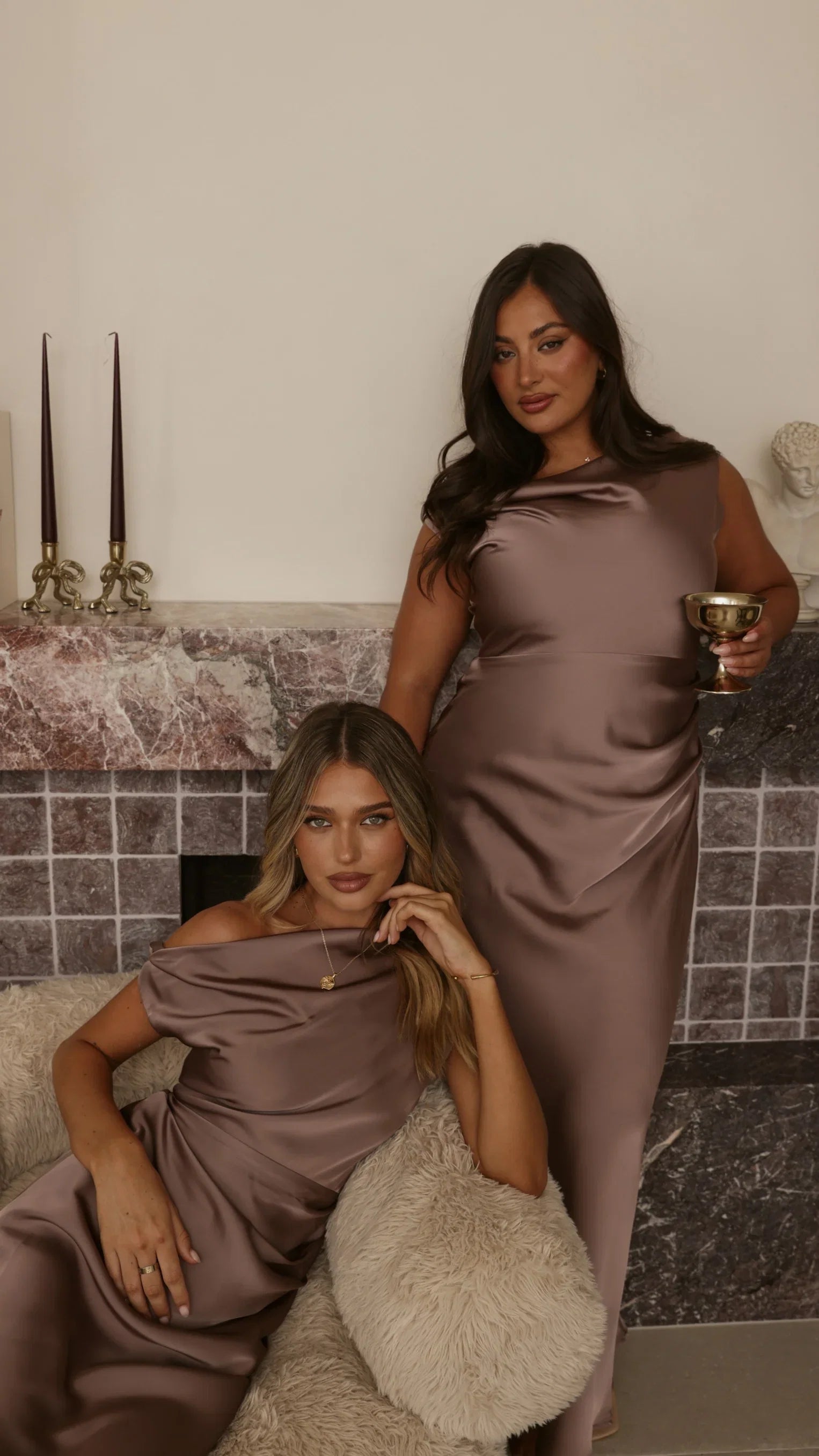 Gigi Maxi Dress Mushroom