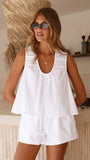 Vika Top White