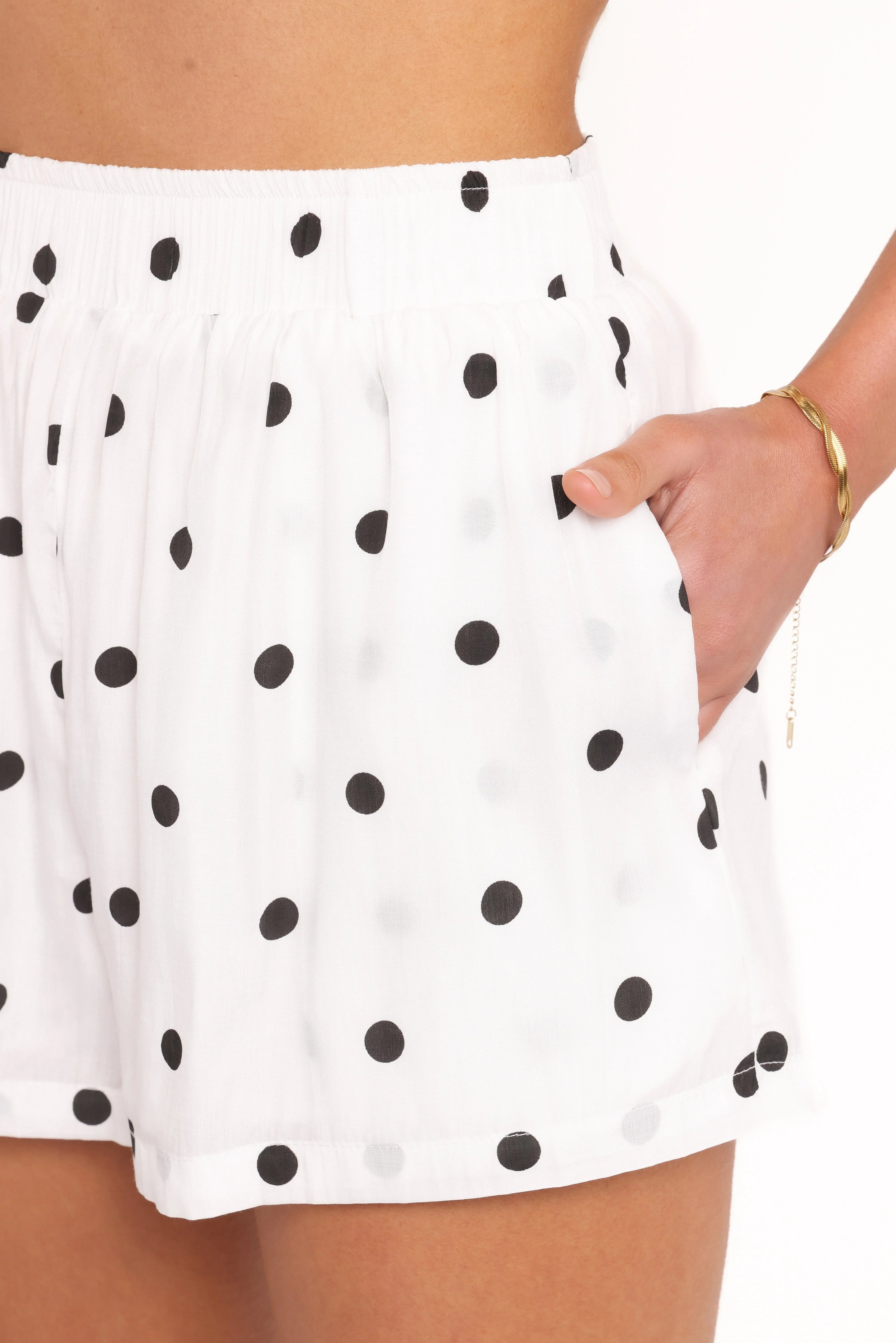 Julia Set Black Polkadot