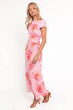 Talyne Maxi Dress Pink Floral