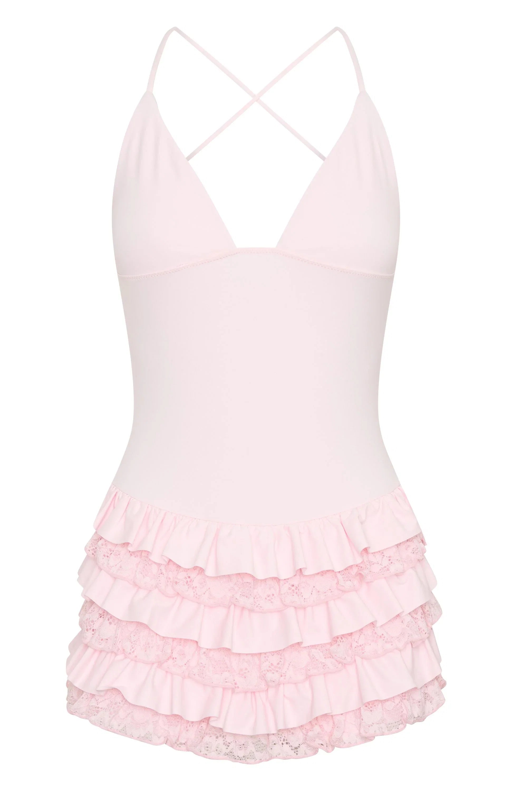 Dream Of Me Playsuit Baby Pink