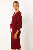 Nate Dress Merlot