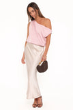Chandler Off Shoulder Top Pink
